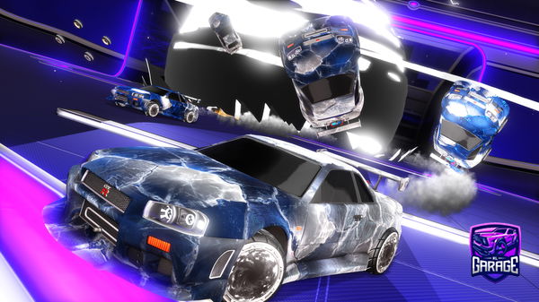 A Rocket League car design from DEMbunniesDOE