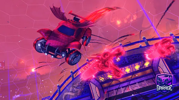 A Rocket League car design from AsphaltSportRL