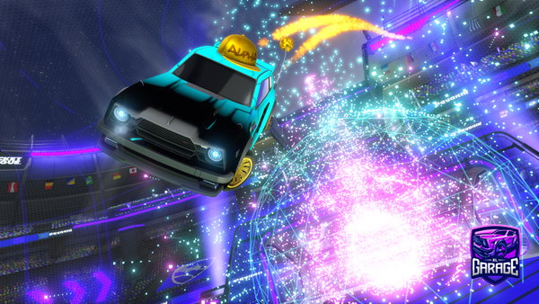 A Rocket League car design from creatorcamalleyesonme