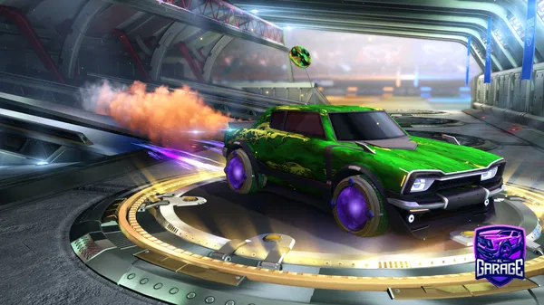 A Rocket League car design from MushyRabobo