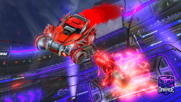 A Rocket League car design from LittleLily