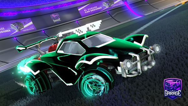 A Rocket League car design from userfata4