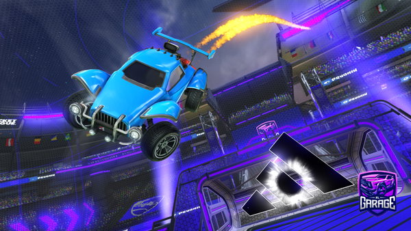 A Rocket League car design from vzhowl