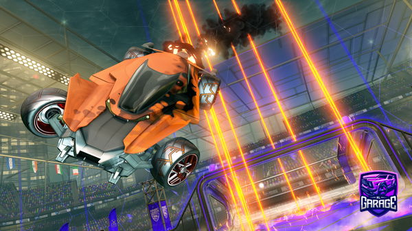 A Rocket League car design from J4red