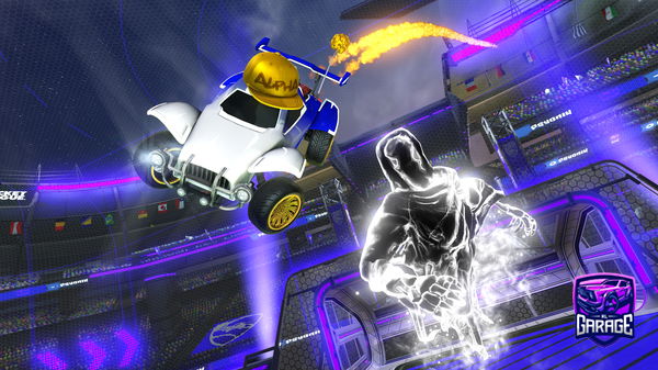 A Rocket League car design from txnknumber1