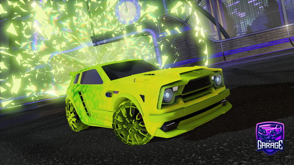 A Rocket League car design from ljfydyofot