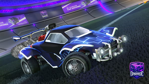 A Rocket League car design from Maliketh