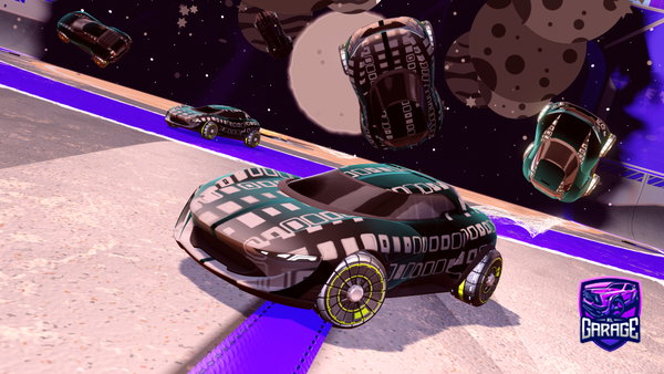 A Rocket League car design from Weaksouse