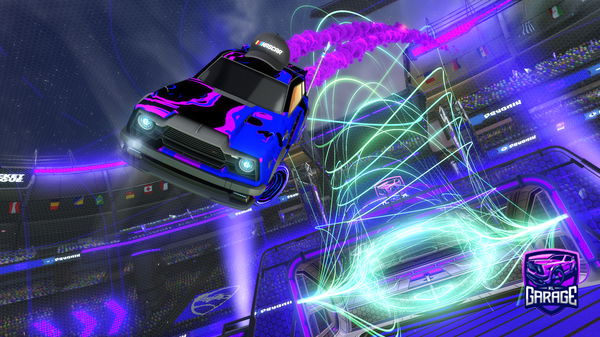 A Rocket League car design from shockwaveshark