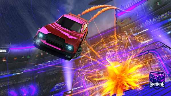 A Rocket League car design from Gramms-_-