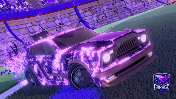 A Rocket League car design from AdmiralToastie_