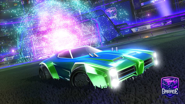 A Rocket League car design from Gxlacticc