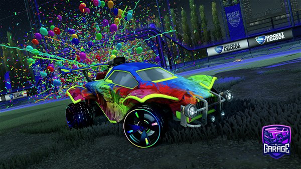 A Rocket League car design from DaddyPant