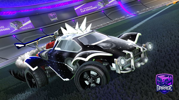 A Rocket League car design from Schmiggo