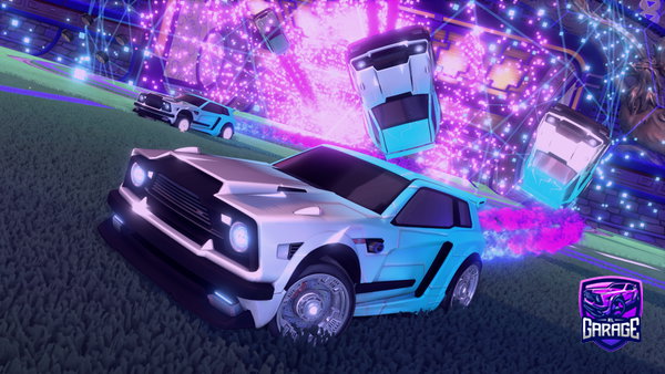 A Rocket League car design from DaddyGunX4