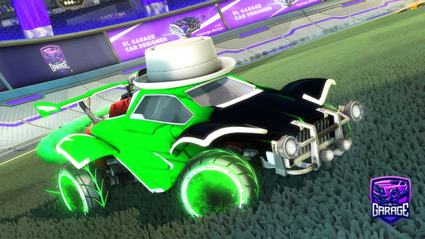 A Rocket League car design from xdWifi