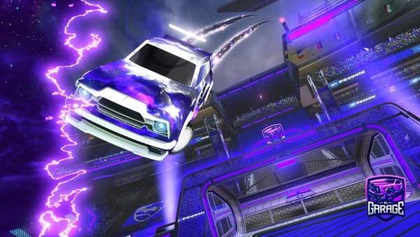 A Rocket League car design from LogBaseN
