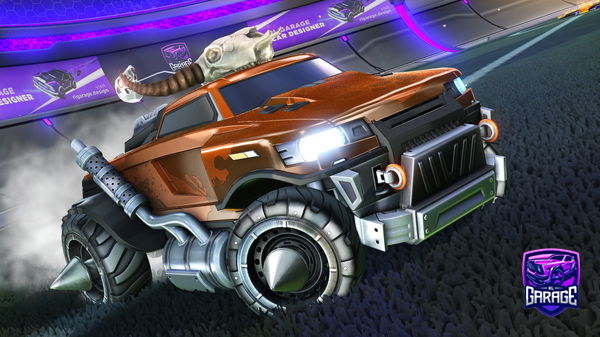 A Rocket League car design from supaMcnugget