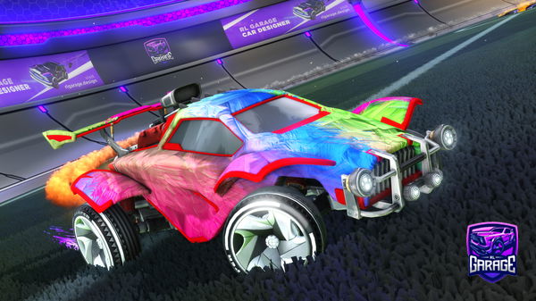 A Rocket League car design from MrChicken30002