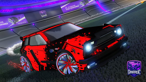 A Rocket League car design from certifiedbummm