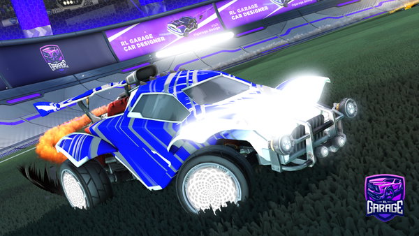 A Rocket League car design from hms_khado