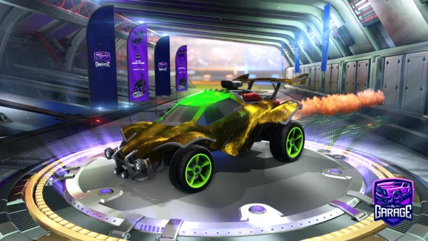 A Rocket League car design from Kooluc20