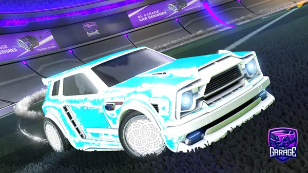 A Rocket League car design from rlgaragewardenboi