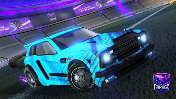 A Rocket League car design from VOID_nege09