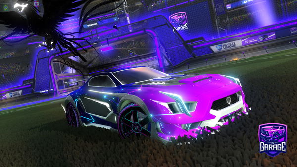 A Rocket League car design from alerd10