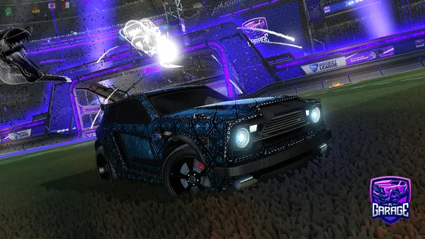 A Rocket League car design from BL4CK_N01R_RS