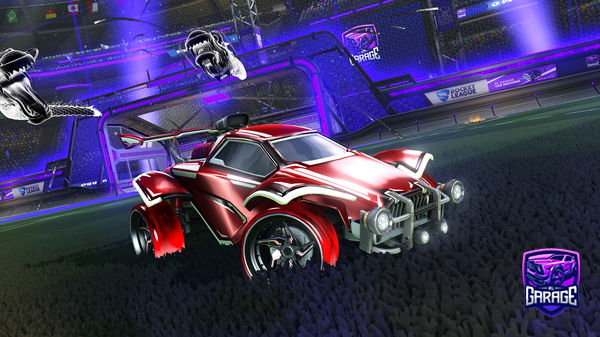 A Rocket League car design from DarkCharxDesigns