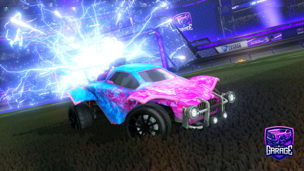 A Rocket League car design from Zxlyz9410