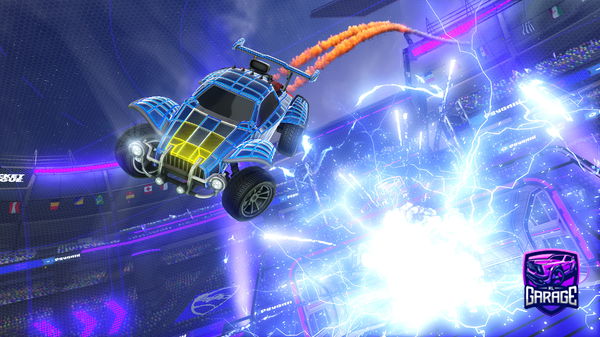 A Rocket League car design from ASTR4L_rl