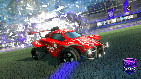 A Rocket League car design from XAdrinX