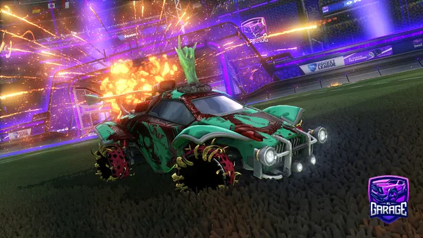 A Rocket League car design from PopsFromTheO