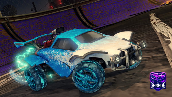 A Rocket League car design from SSH-Slimey