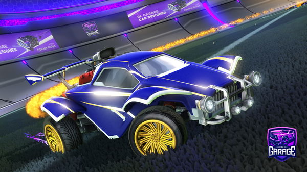 A Rocket League car design from Be_Austen