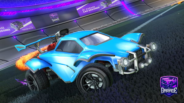 A Rocket League car design from Py6gaming