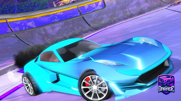 A Rocket League car design from JoltyUwU