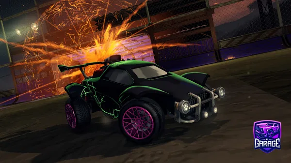 A Rocket League car design from Nxtro_Foxx