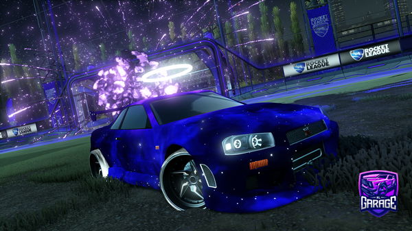 A Rocket League car design from Zackw576