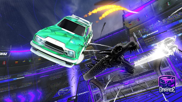 A Rocket League car design from Lan_HD