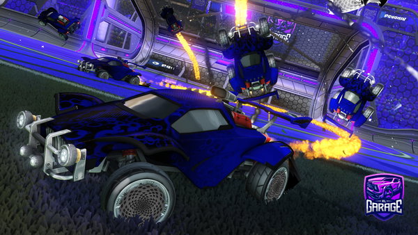 A Rocket League car design from jannike