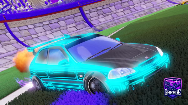 A Rocket League car design from GFuelTripp