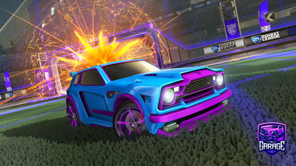 A Rocket League car design from Stel_ios0