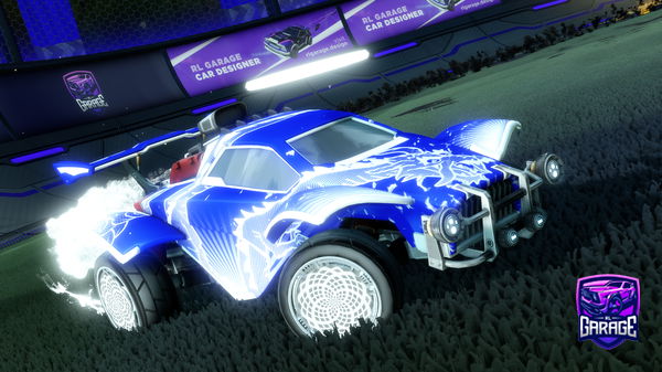 A Rocket League car design from Trev218650