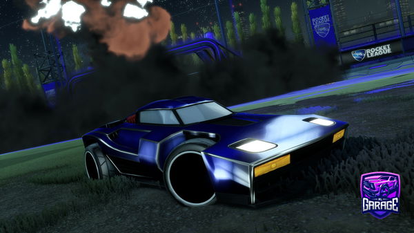 A Rocket League car design from ELFANTASS08