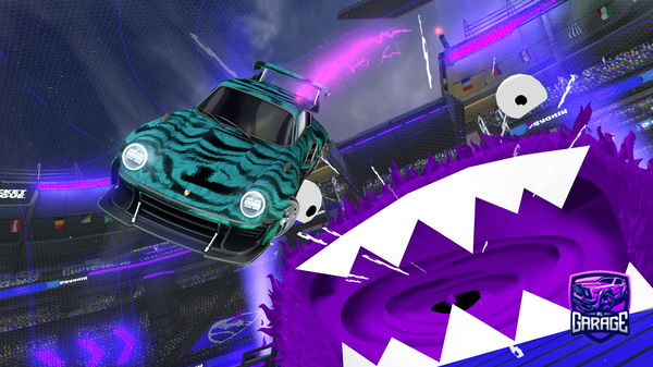 A Rocket League car design from destroyandre