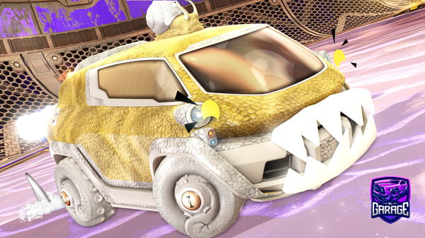 A Rocket League car design from MythicPooches