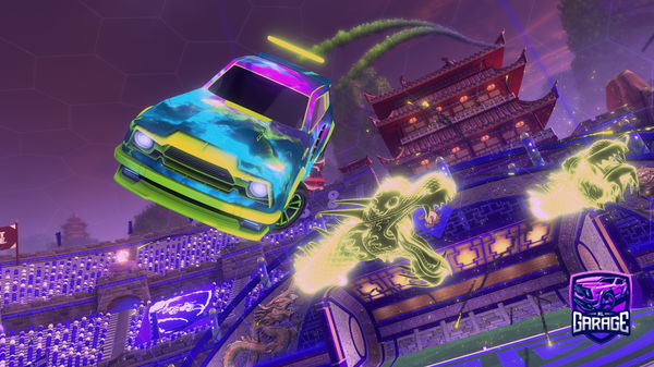 A Rocket League car design from Ketchup3438